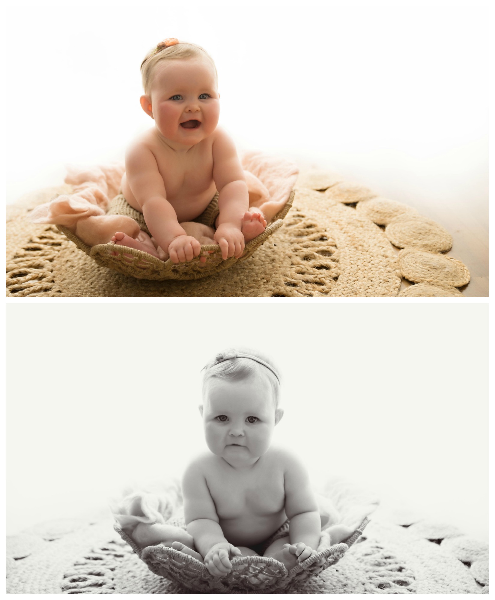 10 month old photo shoot in Melbourne studio