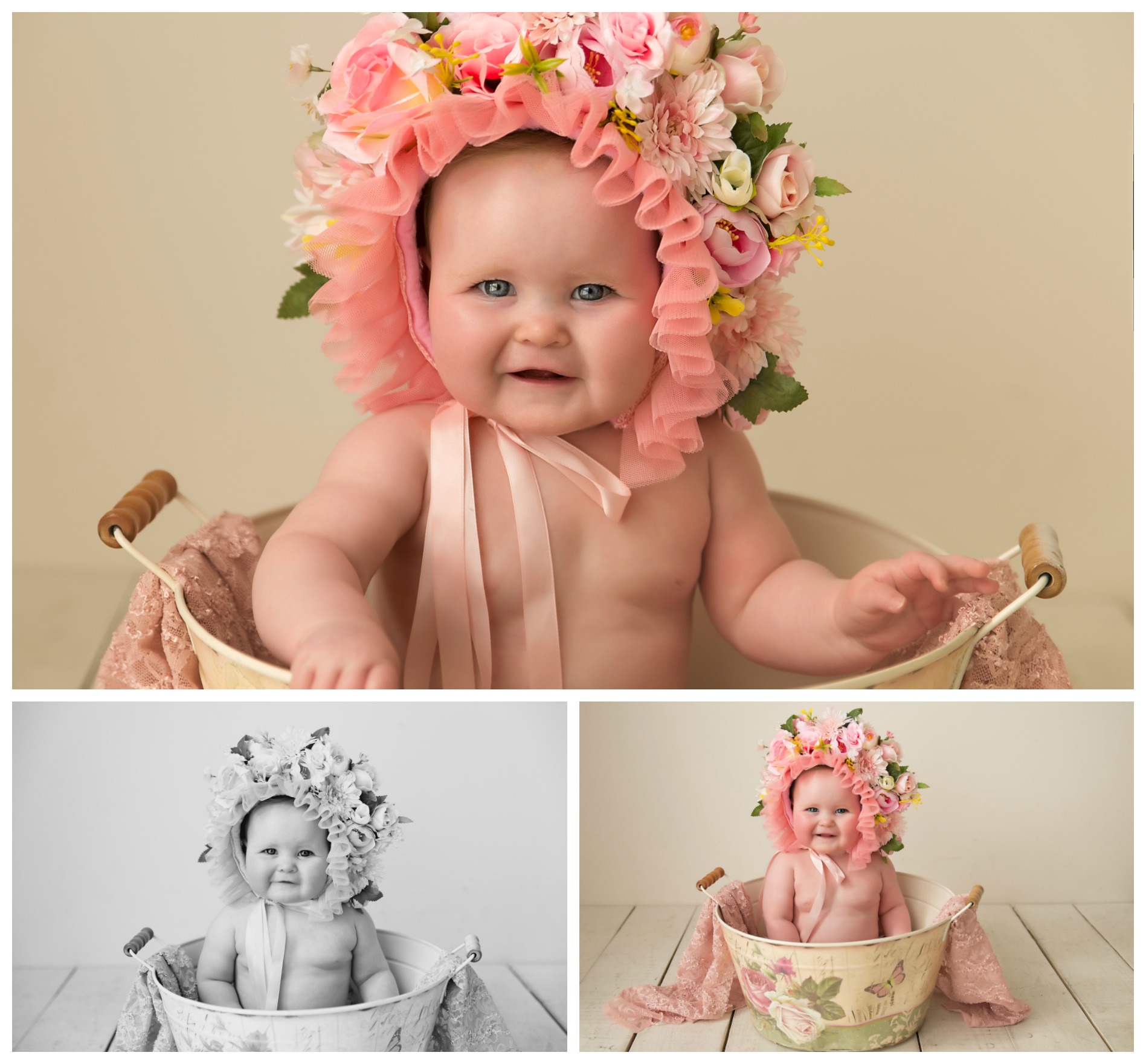 10 month old photo shoot in Melbourne studio