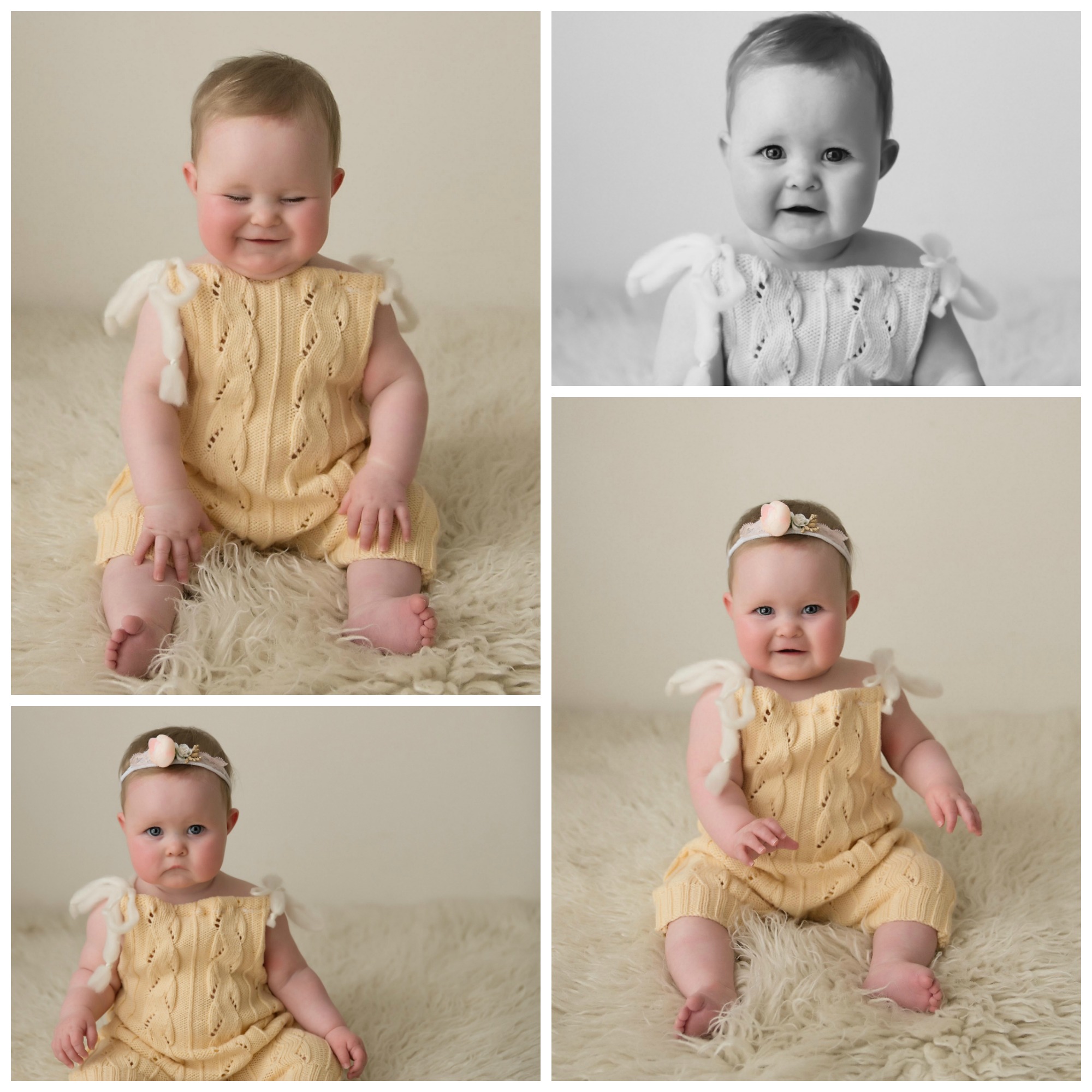 10 month old photo shoot in Melbourne studio