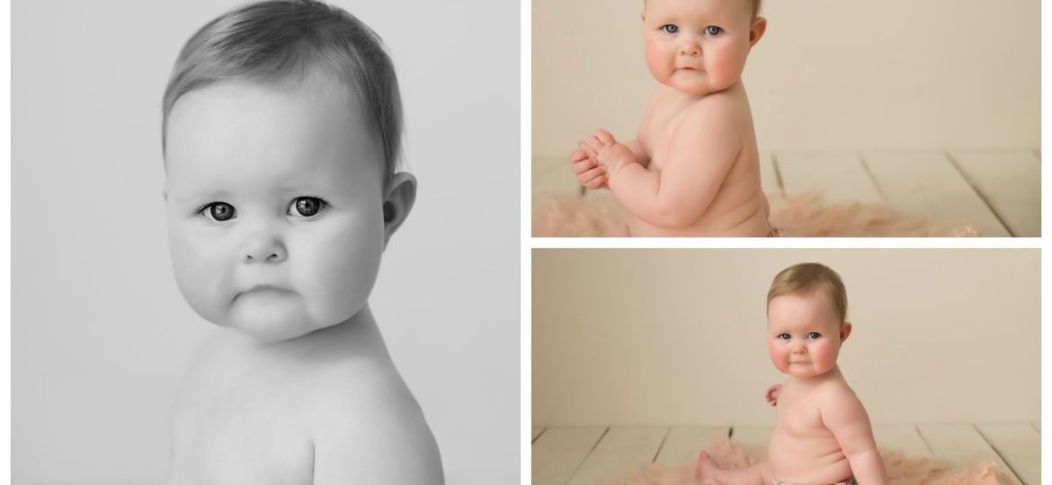 10 month old photo shoot in Melbourne studio